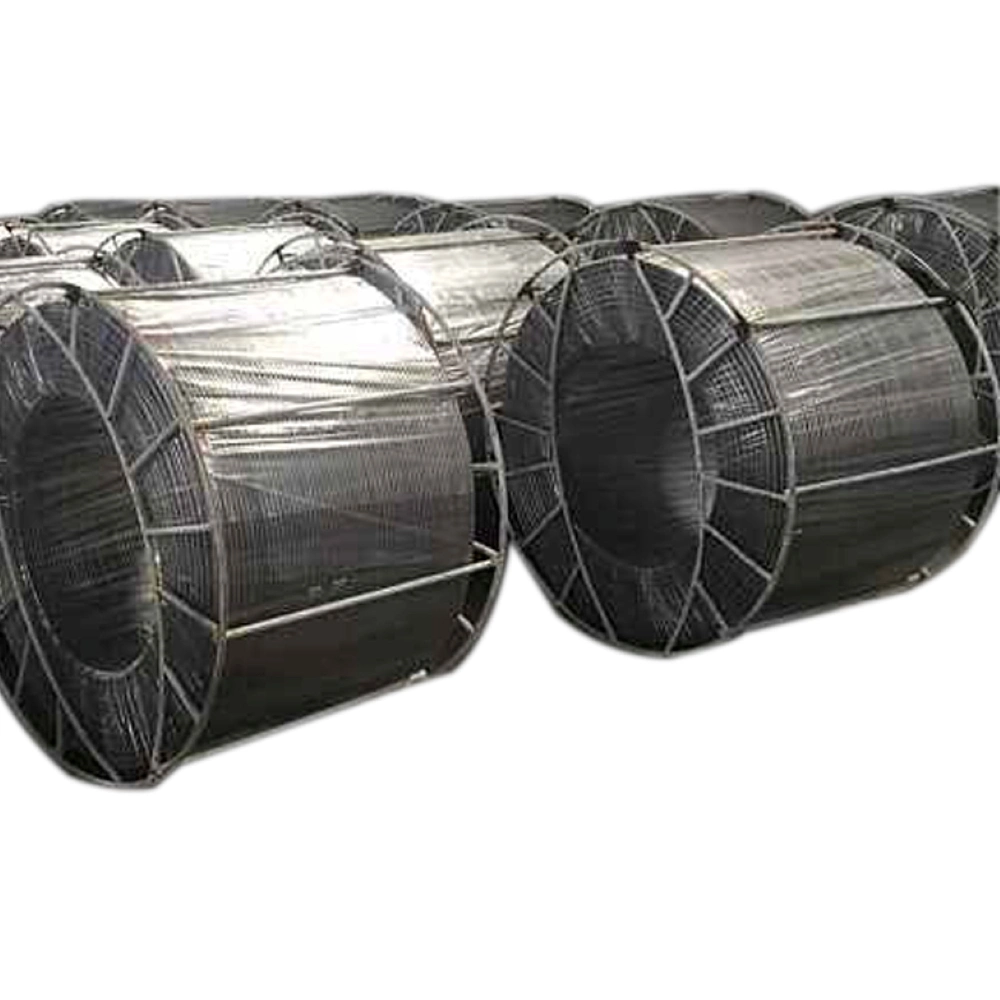 Silicon Calcium Cored Wire Alloy Additive in Casting Iron Steel Industry with Competitive Price