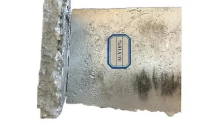 Aly Aluminium Yttrium Rare Earth Master Alloy