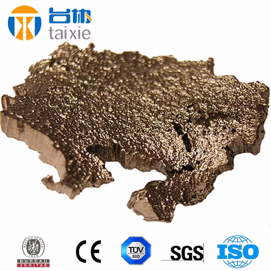 High Pure Sc 99.99% Rare Earth Metal Block Scandium